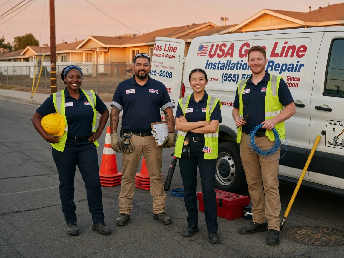 Gas Line Installation company in Moro, IL